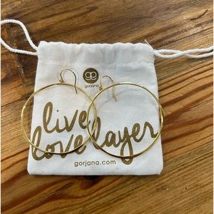 Gorjana Hoop Earrings- 2 inch